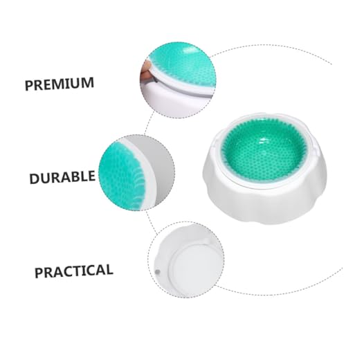 LOORGVEL Pet Cooler Bowl für Hunde und Katzen Langlebige Kompakte Frosty Trinkschale Gesundes Material für Sommerliche Abkühlung und Haustierwasserzufuhr zu Hause LOORGVEL Pet Cooler Bowl für Hunde und Katzen Langlebige Kompakte Frosty Trinkschale Gesundes Material für Sommerliche Abkühlung und Haustierwasserzufuhr zu Hause von LOORGVEL