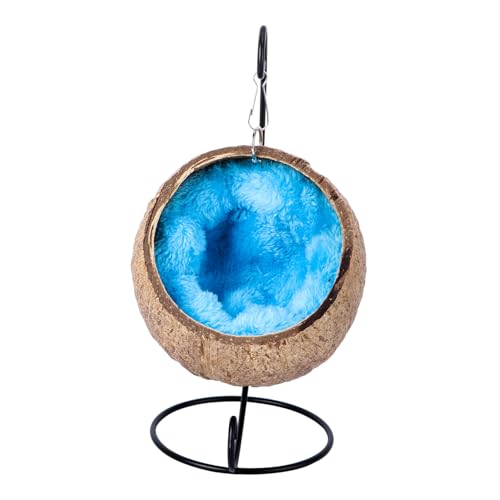 LOORGVEL Pet Hängematte für Kleine Haustiere mit Weichem Nestpolster Schaukelndes Meerschweinchen Hamsterbett Kompakt Bequem Langlebig Geeignet für Drinnen Inklusive Zufällige Farbe LOORGVEL Pet Hängematte für Kleine Haustiere mit Weichem Nestpolster Schaukelndes Meerschweinchen Hamsterbett Kompakt Bequem Langlebig Geeignet für Drinnen Inklusive Zufällige Farbe von LOORGVEL