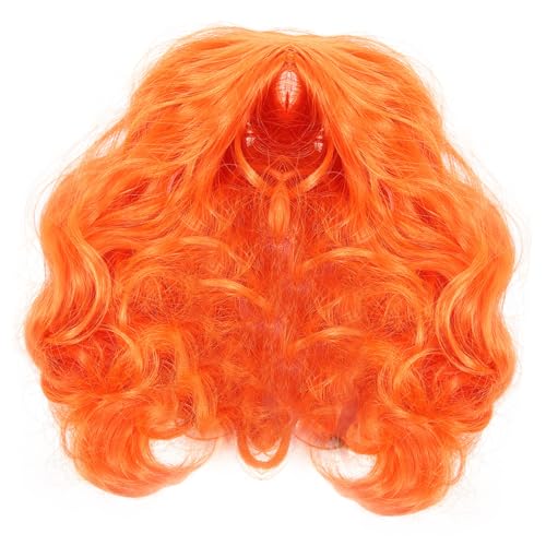 LOORGVEL Pet Lockige Perücke für Hunde und Katzen Elastisches Design für Bequemen Sitz Künstliches Haar Dekor Party Haarschmuck für Haustiere Niedliches Cosplay Zubehör Sicher und von LOORGVEL