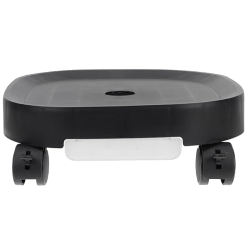 LOORGVEL 11 79 Zoll Pflanzenroller-Basis Rollender Pflanzenständer Mit Rollen Pflanze Für Topfpflanzen Robuste Konstruktion Pflanzentransporter Mit Bremse Und Wasserschale von LOORGVEL