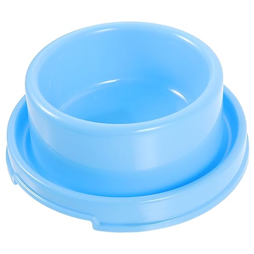 LOORGVEL Plastik Haustiernapf mit Glatter Oberfläche Langlebig und Leicht Rutschfester Hund und Katzen Futternapf Praktischer Futter Wassernapf für Welpen und Katzen zu Hause Bpa frei und von LOORGVEL