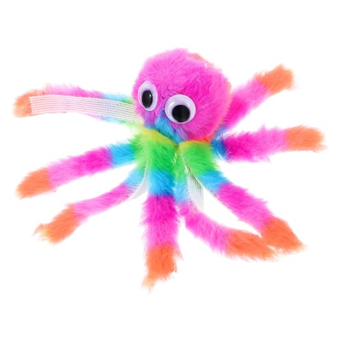 LOORGVEL Plüsch Haustierspielzeug Buntes Kauspielzeug für Katzen und Kleine Haustiere Interaktives Plüschspielzeug zum Kauen und Greifen LOORGVEL Plüsch Haustierspielzeug Buntes Kauspielzeug für Katzen und Kleine Haustiere Interaktives Plüschspielzeug zum Kauen und Greifen von LOORGVEL