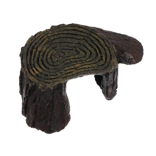 LOORGVEL Reptilien Schildkröten Sonnenplatz Resin Plattform Aquarium Dekoration Kletterterrasse Naturnahe Gestaltung Zubehör für Fischbecken und Aquarium von LOORGVEL
