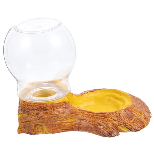 LOORGVEL Reptilien Wasserschale Wasserspender rutschfest für Eidechsen Schildkröten Terrarien mit Stabiler Anti Umfall Struktur zur Einfachen Wasseraufnahme LOORGVEL Reptilien Wasserschale Wasserspender rutschfest für Eidechsen Schildkröten Terrarien mit Stabiler Anti Umfall Struktur zur Einfachen Wasseraufnahme von LOORGVEL