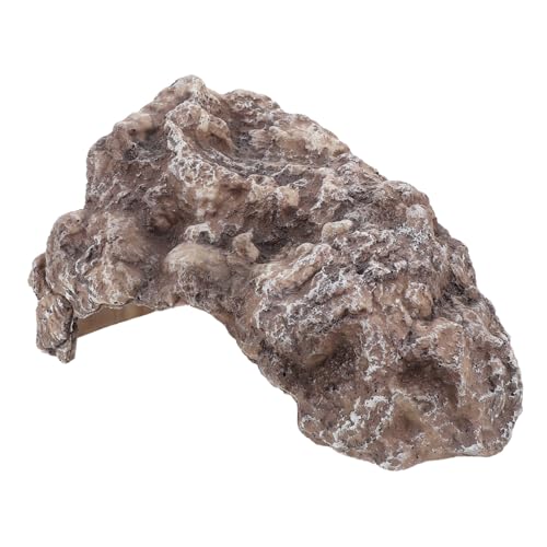 LOORGVEL Reptilienhöhle aus Resin mit Natürlichem Felsdesign Robustes Versteck und Kletterplatz für Echsen Geckos und Fische Stressreduzierender Rückzugsort Terrariumfreundliche Dekoration LOORGVEL Reptilienhöhle aus Resin mit Natürlichem Felsdesign Robustes Versteck und Kletterplatz für Echsen Geckos und Fische Stressreduzierender Rückzugsort Terrariumfreundliche Dekoration von LOORGVEL