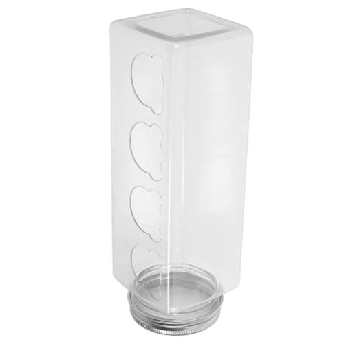 LOORGVEL Rutin Hühnerfutterspender Transparent Großer Futterbehälter Automatische Futterbox Vielseitig für Vögel Geflügel und Kleintiere Sauber und Sparsam LOORGVEL Rutin Hühnerfutterspender Transparent Großer Futterbehälter Automatische Futterbox Vielseitig für Vögel Geflügel und Kleintiere Sauber und Sparsam von LOORGVEL