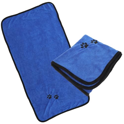 LOORGVEL Saugstarkes Großes Hundebadetuch aus Hautfreundlichem Material Schnell Trocknend Wärmend Baden für Kalte Tage und Pflegeleichte Anwendung bei Haustieren von LOORGVEL