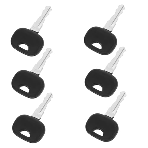 LOORGVEL Schlüssel Für Schwere Geräte 6-teilig Baufahrzeug-schlüsselsatz Ersatz Für Baggerstarter von LOORGVEL