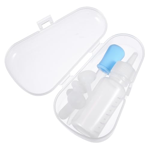LOORGVEL Sicherer Fütterungstropfer für Welpen und Katzen mit Messskala Leichter Aufzuchtflasche für Milch Wasser und Medizin Praktisches Haustier fütterungswerkzeug Bpa frei Blau LOORGVEL Sicherer Fütterungstropfer für Welpen und Katzen mit Messskala Leichter Aufzuchtflasche für Milch Wasser und Medizin Praktisches Haustier fütterungswerkzeug Bpa frei Blau von LOORGVEL