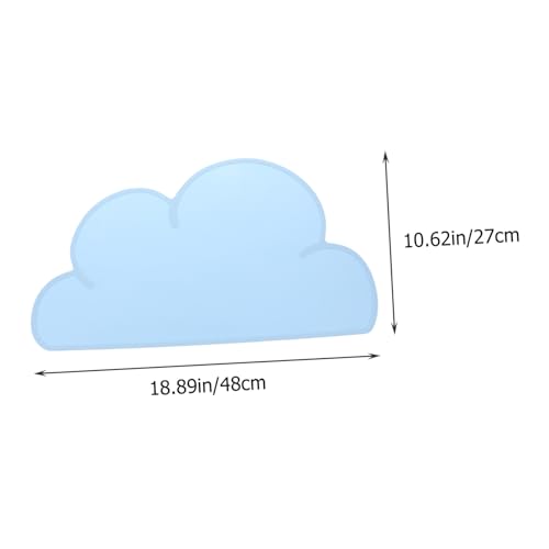 LOORGVEL Silikon Haustier Futtermatte rutschfest Hitzebeständig Langlebig Unterlage für Hunde Katzen Blau Leicht zu Reinigen LOORGVEL Silikon Haustier Futtermatte rutschfest Hitzebeständig Langlebig Unterlage für Hunde Katzen Blau Leicht zu Reinigen von LOORGVEL