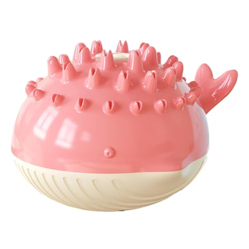 LOORGVEL Sommerliches Elektrisches Wassersprinkler Hunde Umweltfreundliches Langlebiges Pet Teething Toy aus Bpa freiem Abs und TPR Geeignet für Badewanne Pool und Outdoor gartenspielzeug von LOORGVEL
