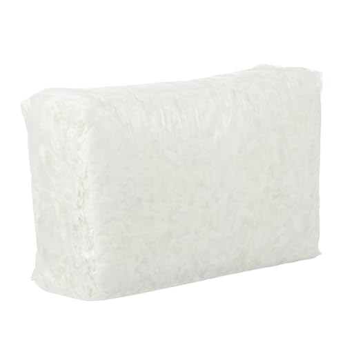 LOORGVEL Staubfreie Saugfähige Einstreu aus Papierwolle Weiche Kleintier Bettauflage für Meerschweinchen Hamster Kaninchen Langlebige Käfigeinlage Atmungsaktiv und Geruchsreduzierend von LOORGVEL