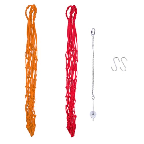 LOORGVEL Teiliges Geflügel futternetz mit Gemüse Obstgabel Langlebiges Hänge Hühner und Papageien Einfach zu Befüllen und Reinigen für Stall und Balkon LOORGVEL Teiliges Geflügel futternetz mit Gemüse Obstgabel Langlebiges Hänge Hühner und Papageien Einfach zu Befüllen und Reinigen für Stall und Balkon von LOORGVEL