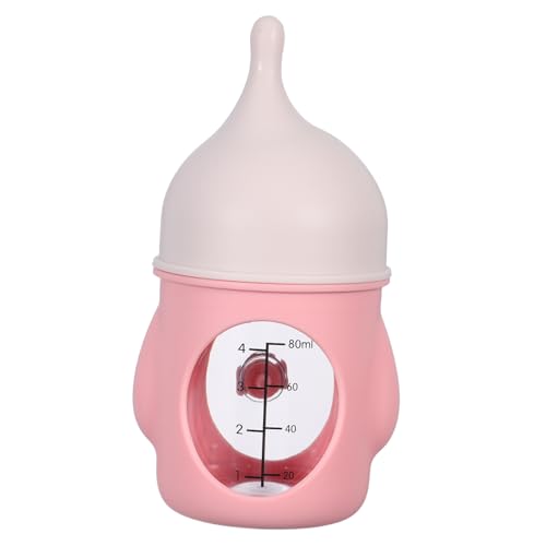 LOORGVEL Tiernahrungsflasche Sanfter Sauger Design Anti-kolik Für Welpen Kätzchen Neugeborene Haustiere Rosa von LOORGVEL