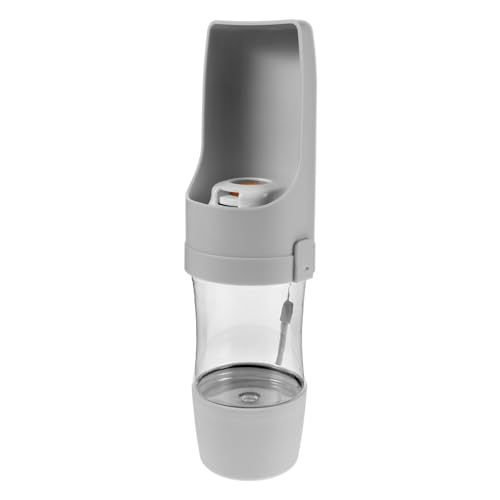 LOORGVEL Tragbare Haustier Trinkflasche und Futterspender Wasser Futterbehälter für Hunde und Katzen Outdoor Reisen Wandern Camping Leicht und Platzsparend von LOORGVEL