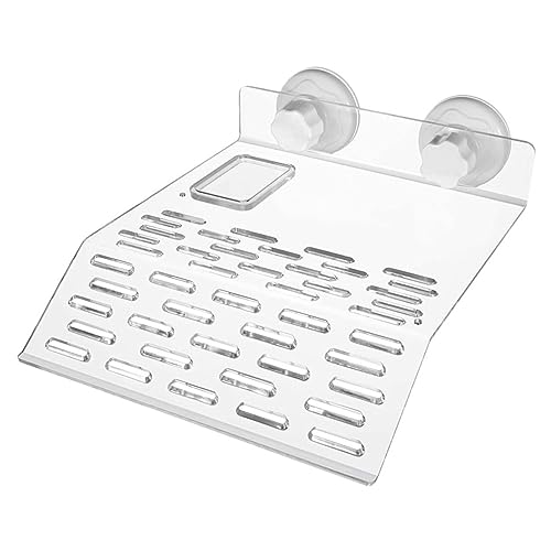 LOORGVEL Transparent Große Schildkröten Plattform mit Saugnäpfen Sonnige Ruhefläche rutschfeste Kletterterrasse für Wasserschildkröten und Aquarientiere Leicht zu Reinigen Geeignet für von LOORGVEL