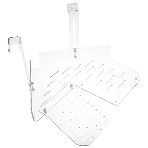 LOORGVEL Transparente Schildkröten sonnenplattform mit Hängender Acryl ruheterrasse für Wasserschildkröten rutschfeste Kletterterrasse Aquariumterrasse als Ruhe Futterbereich LOORGVEL Transparente Schildkröten sonnenplattform mit Hängender Acryl ruheterrasse für Wasserschildkröten rutschfeste Kletterterrasse Aquariumterrasse als Ruhe Futterbereich von LOORGVEL