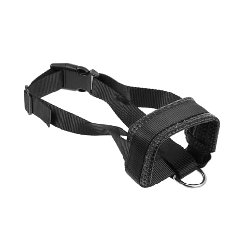 LOORGVEL Verstellbarer Hundemaulkorb aus Atmungsaktivem Material Einstellbar für Kleine bis Große Hunde Schützt vor Beißen und Bellen Komfortabel Leicht zu Reinigen für Training und Alltag von LOORGVEL