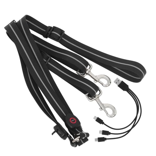 LOORGVEL Verstellbarer LED Pferdebrustgurt mit Leuchtfunktion Wasserdichtes für Pferdetraining Sicherheits Brustpanzer mit Blinkendem Licht für Bessere Sichtbarkeit Beim Reiten von LOORGVEL