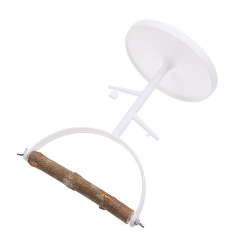 LOORGVEL Vogel Sitzstange aus Langlebigem Holz Kauspielzeug und Desktop Trainingsgestell für Papageien und Wellensittiche Standfestes Vogelspielzeug für Käfige Fördert Krallen und LOORGVEL Vogel Sitzstange aus Langlebigem Holz Kauspielzeug und Desktop Trainingsgestell für Papageien und Wellensittiche Standfestes Vogelspielzeug für Käfige Fördert Krallen und von LOORGVEL