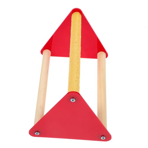 LOORGVEL Vogel Sitzstange aus Naturholz Multifunktionaler Papagei Barsch Stand mit Krallenpflege Trainingsspielzeug für Hühner und Papageien Geeignet für Käfig und Haustierzubehör LOORGVEL Vogel Sitzstange aus Naturholz Multifunktionaler Papagei Barsch Stand mit Krallenpflege Trainingsspielzeug für Hühner und Papageien Geeignet für Käfig und Haustierzubehör von LOORGVEL