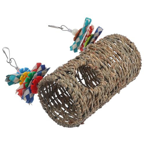 LOORGVEL Vogelspielzeug Parrot Swing Käfig Schaukel Hängematte Langlebig Farbenfroh Dekorativ für Papageien Haustier Zubehör von LOORGVEL