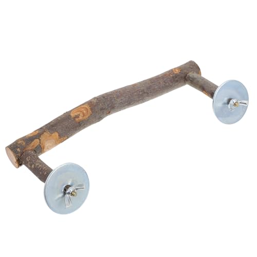 LOORGVEL Vogelständer aus Holz mit Futtertasse für Papageien und Sittiche U Förmiger Halter für Kleine bis Mittelgroße Vögel Natürlicher Holzsitzstange zur Nagel und Schnabelpflege Sicher LOORGVEL Vogelständer aus Holz mit Futtertasse für Papageien und Sittiche U Förmiger Halter für Kleine bis Mittelgroße Vögel Natürlicher Holzsitzstange zur Nagel und Schnabelpflege Sicher von LOORGVEL