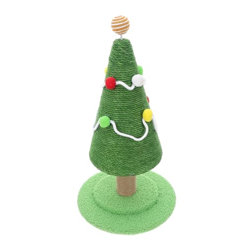 LOORGVEL Kratzbaum Für Katzen Aus Sisalseil Hoch Vertikaler Kletterkratzbaum Für Feiertagskätzchen Weihnachtskätzchen-zubehör Mit Stabiler Kratzfläche LOORGVEL Kratzbaum Für Katzen Aus Sisalseil Hoch Vertikaler Kletterkratzbaum Für Feiertagskätzchen Weihnachtskätzchen-zubehör Mit Stabiler Kratzfläche von LOORGVEL