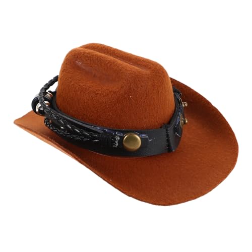 LOORGVEL Western Cowboy Haustierhut für Hunde und Katzen Leichtes Komfortables Festival Haustierzubehör Einfach Anzuziehen für Fotoshootings und Kostümpartys LOORGVEL Western Cowboy Haustierhut für Hunde und Katzen Leichtes Komfortables Festival Haustierzubehör Einfach Anzuziehen für Fotoshootings und Kostümpartys von LOORGVEL