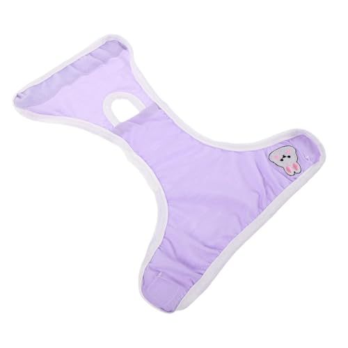 LOORGVEL Wiederverwendbare Windelhosen für Weibliche Hunde Atmungsaktive Sanitäre Schutzhose Waschbare Periodenunterwäsche für Kleine Rassen Sicherer Schutz während Läufigkeit von LOORGVEL