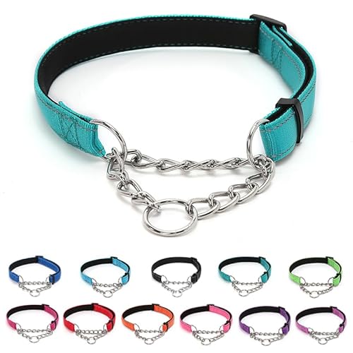 LOS ANDES Halsband Hund Weich Gepolstertes Neopren Halsband für Hunde aus Nylon für kleine, mittelgroße und große Hunde, Verstellbare und Reflektierend von LOS ANDES