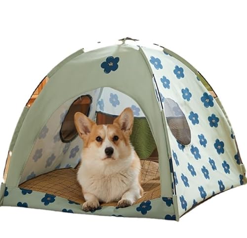 Haustierbett Hundebett Hundezelt, Haustierzelt, Für Draußen, Katzenhaus, Hundehaus, Innenbett, Faltbares Katzenbett, Katzenzelte Für Hauskatzen Katzenbett Tierbett (Color : A, Size : 38 * 38 * 36cm) von LOSTIS