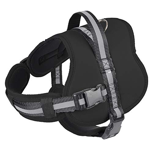 Essentiel Komfort-Geschirr, verstellbar, L/71 > 96 cm, Schwarz Essentiel Komfort-Geschirr, verstellbar, L/71 > 96 cm, Schwarz von Love Story