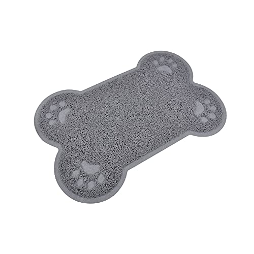 Esszimmermatte, Katzentoilette in Knochenform, 60 x 40 cm, Grau Esszimmermatte, Katzentoilette in Knochenform, 60 x 40 cm, Grau von LOVE STORY