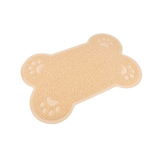 Esszimmermatte, Katzentoilette in Knochenform, 60 x 40 cm, Natur Esszimmermatte, Katzentoilette in Knochenform, 60 x 40 cm, Natur von LOVE STORY