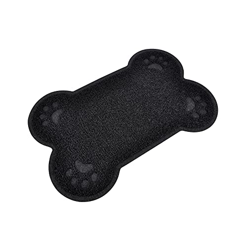 Esszimmermatte, Katzentoilette in Knochenform, 60 x 40 cm, Schwarz Esszimmermatte, Katzentoilette in Knochenform, 60 x 40 cm, Schwarz von LOVE STORY