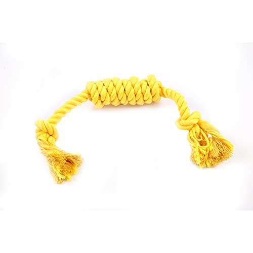 LOVE STORY Cosy Golden Gelb Spielzeug mit Mehreren Knoten, 42 cm von LOVE STORY