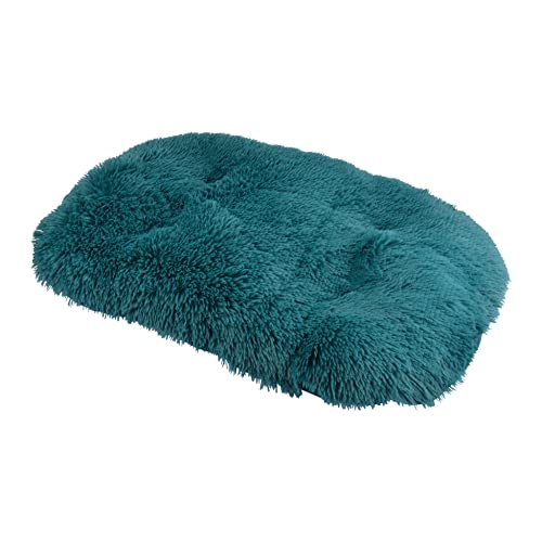 LOVE STORY Kissen Flocke, wendbar, Polyester, 87 x 55 x H 5 cm, Fluffy Smaragd von LOVE STORY