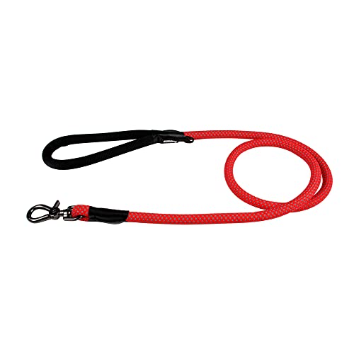 Leine aus Nylon, Griff Komfort, reflektierend, 150 cm, Rot Leine aus Nylon, Griff Komfort, reflektierend, 150 cm, Rot von LOVE STORY