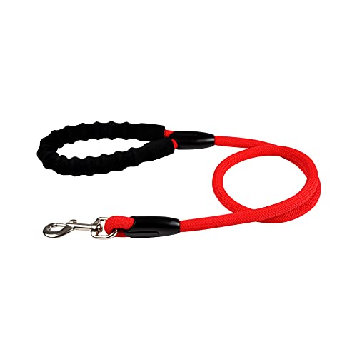Leine aus Nylon, mit Komfortgriff, Schaumstoff, 120 cm, Rot Leine aus Nylon, mit Komfortgriff, Schaumstoff, 120 cm, Rot von LOVE STORY
