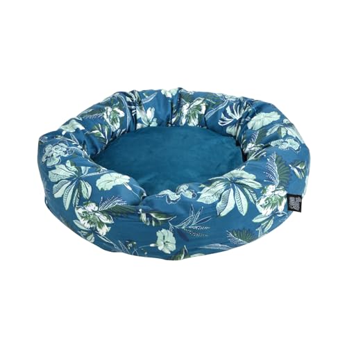 Love Story, Rundes Kissen, Polyester, Durchmesser 50 x Höhe 16 cm, Vintage Flower von Love Story