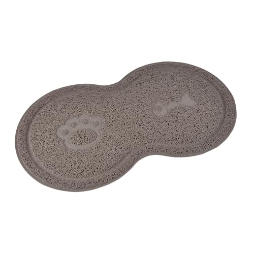Love Story, Teppich aus doppeltem PVC, 46 x 26 cm, Taupe Love Story, Teppich aus doppeltem PVC, 46 x 26 cm, Taupe von LOVE STORY