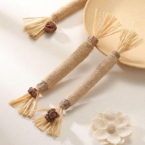 LOVELY CAVES Premium Cat Silvervine Sticks Chew Toys Natural Cat Chew Stick Toy Catnip Cat Chew Toys Cleaning LOVELY CAVES Premium Cat Silvervine Sticks Chew Toys Natural Cat Chew Stick Toy Catnip Cat Chew Toys Cleaning von LOVELY CAVES