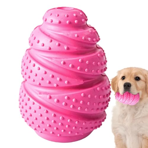 Hundespielzeug, Futterspender, Leckerli-Ball, auslaufendes Futter-Spender, glattes und zartes Beißspielzeug für Hundespielzeug, Distri von LOVEMETOO