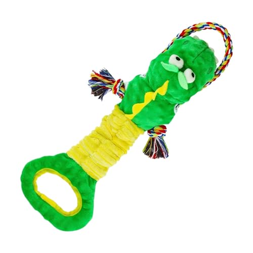 Kauspielzeug für Hunde, Grün, Dinosaurier-Seil, Kauspielzeug für Welpen, weiches Kauspielzeug für Haustiere, Kauspielzeug für Hunde, für Spaß Kauspielzeug für Hunde, Grün, Dinosaurier-Seil, Kauspielzeug für Welpen, weiches Kauspielzeug für Haustiere, Kauspielzeug für Hunde, für Spaß von LOVEMETOO