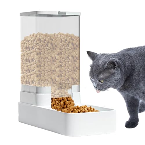 LOVEMETOO Automatischer Wasserspender für Katzen | Automatischer Futterspender für Katzen und Hunde | Automatischer Futterspender für Hunde und Katzen durch Schwerkraft, Wasserspender für Hunde und von LOVEMETOO