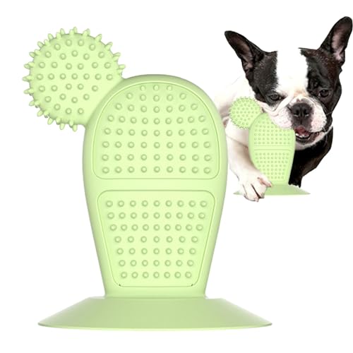 LOVEMETOO Kauspielzeug für Hunde, Kaktus, Kauspielzeug für Hunde für Aggressive Kauer, Zahnbürstenspielzeug in Kaktusform, sicher für Hunde, Unzerstörbares, Robustes, interaktives Hundespielzeug für von LOVEMETOO