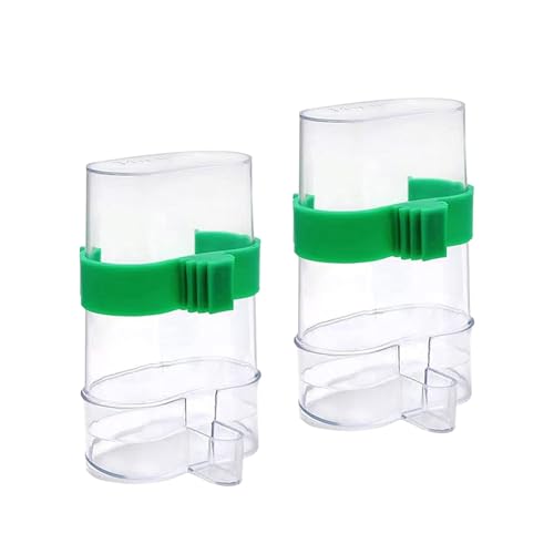 LOVIVER 2 Stück Papagei Wasser Feeder Automatische Vogel Wasser Feeder Vogel Lebensmittel Container LOVIVER 2 Stück Papagei Wasser Feeder Automatische Vogel Wasser Feeder Vogel Lebensmittel Container von LOVIVER