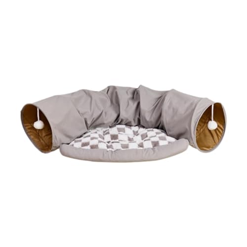 LOVIVER 2 in 1 Katzenbett Spieltunnel Schlafhöhle für Katzen Winterwarmer Katzentunnel Katzentunnel Röhrenspielzeug für Frettchen Hamster Hunde Kätzchen LOVIVER 2 in 1 Katzenbett Spieltunnel Schlafhöhle für Katzen Winterwarmer Katzentunnel Katzentunnel Röhrenspielzeug für Frettchen Hamster Hunde Kätzchen von LOVIVER
