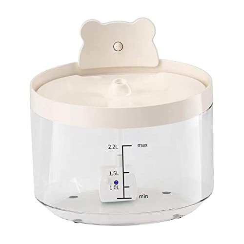 LOVIVER 2.2L Automatischer Wasserbrunnen Hunde Trinkspender Trinknapf von LOVIVER